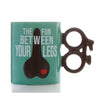 BOXER GIFTSThe Fun Between Your Legs Cycling Mug - The Ultiimate gift for Cycling LoversMugs